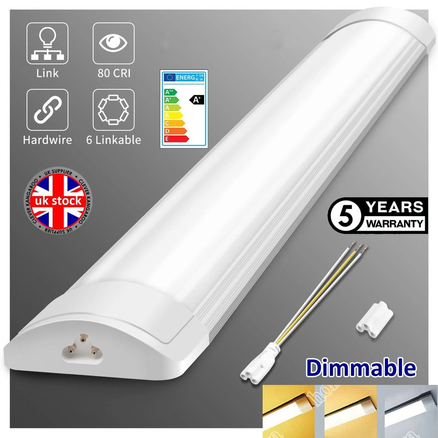 54W Batten Tube for Garage