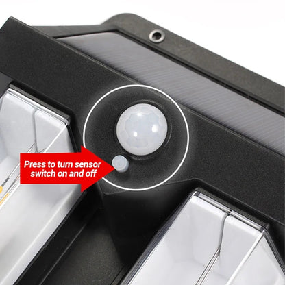 Outdoor Solar Sensor Wall Light. IP65 Waterproof Wall Light