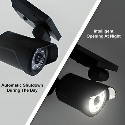 Outdoor Solar Motion Sensor Security Light – Waterproof LED Spotlight with 25ft Detection Range