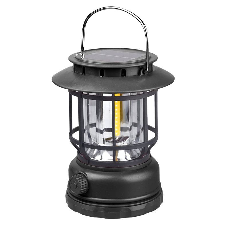 Outdoor Multi-functional Lantern Solar Light. Rechargeable Portable Lamp