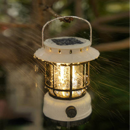 Outdoor Multi-functional Lantern Solar Light. Rechargeable Portable Lamp