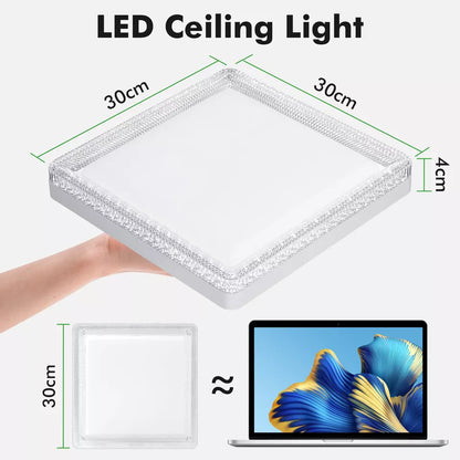 LED Round & Square Ceiling Light – 12W-48W. IP44