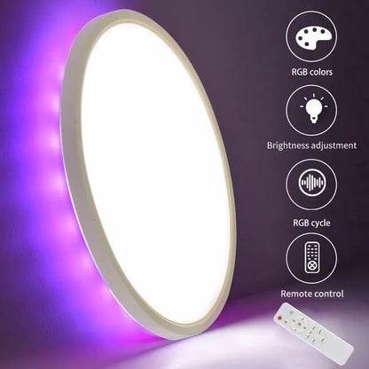 RGB Backlight LED Flush Ceiling Light