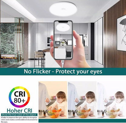 48W LED Motion Sensor Ceiling Light