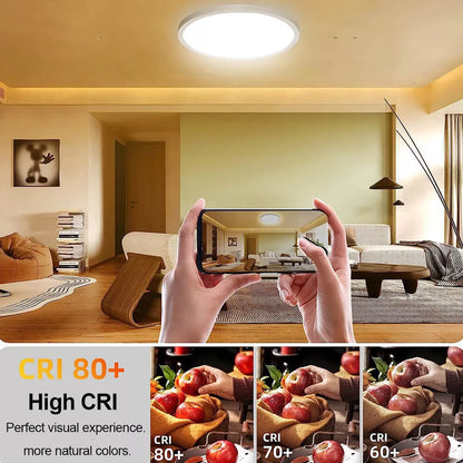 RGB Backlight LED Flush Ceiling Light