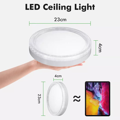 LED Round & Square Ceiling Light – 12W-48W. IP44