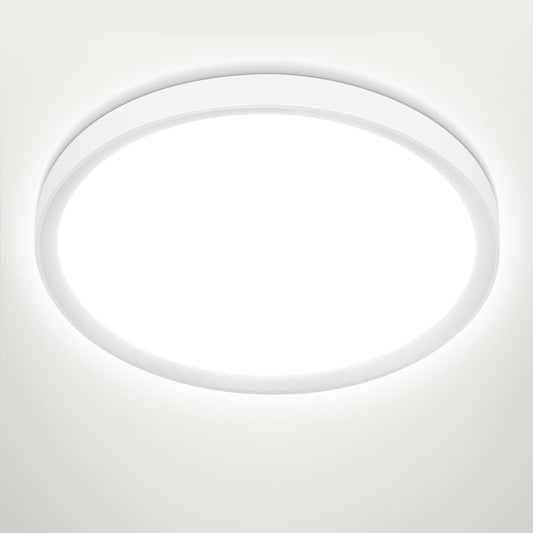 24W LED Ceiling Light. 5000K Daylight. IP44. 2200LM Ø28.5cm Flush Mount