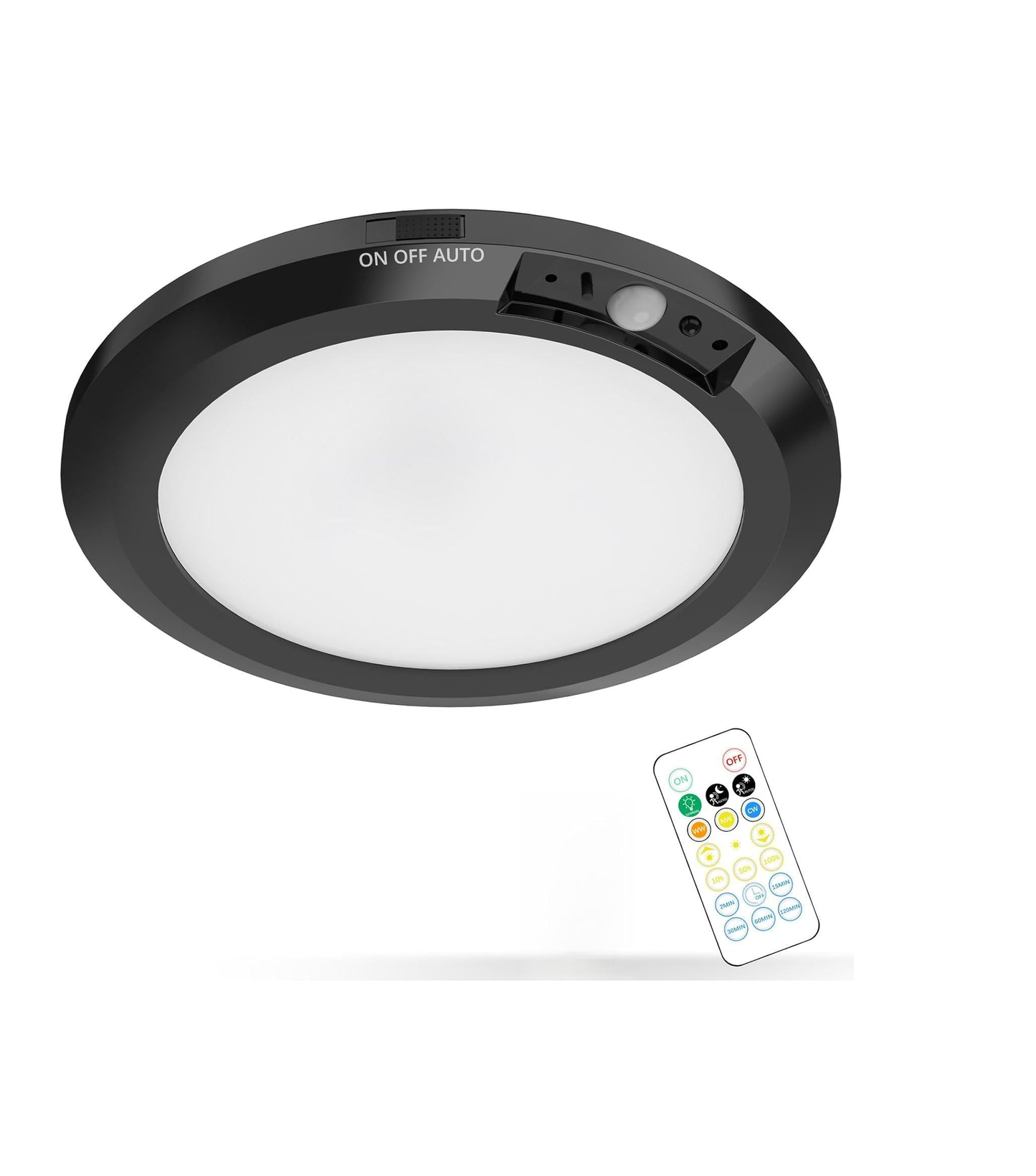 Rechargeable Motion Sensor Ceiling Light. 3 CCT. 400LM