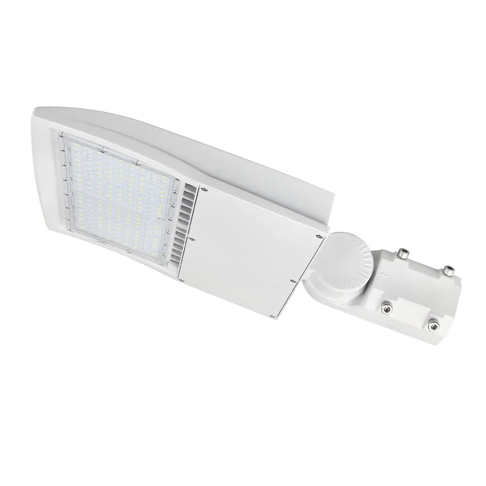 150W White LED Parking Lot Light-21.000 Lumens-AC 100~277V-300W Metal Halide Equivalent-5000K-DLC UL Listed