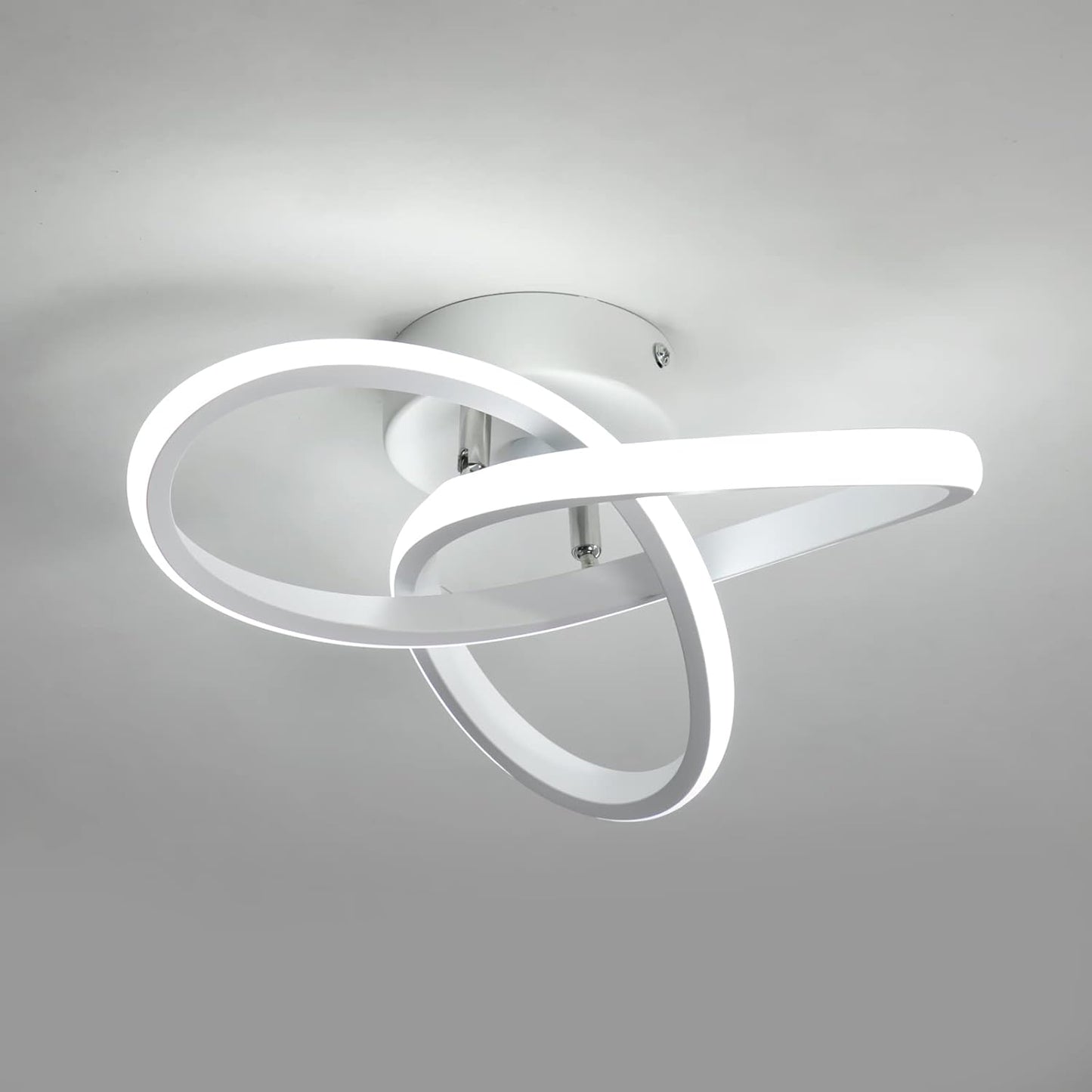 minfair Modern LED Ceiling Light – Round Geometry. 18W. 24cm Diameter