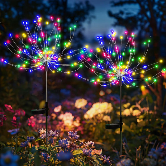 Solar Firework Lights 120LED – 2 Pack