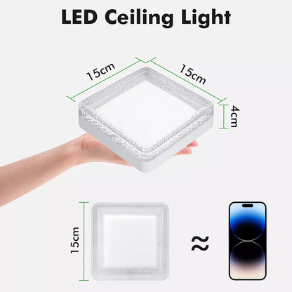LED Round & Square Ceiling Light – 12W-48W. IP44