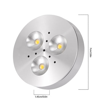 3W LED Non-dimmable Warm White Under Cabinet Lights