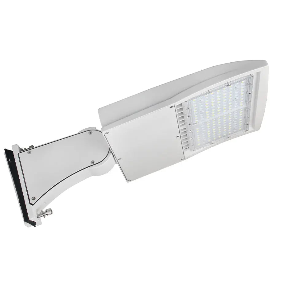 150W White LED Parking Lot Light-21.000 Lumens-AC 100~277V-300W Metal Halide Equivalent-5000K-DLC UL Listed