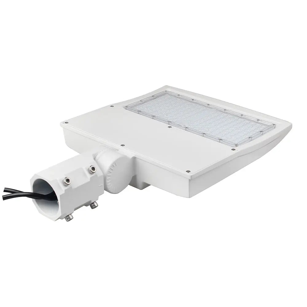 150W White LED Parking Lot Light-21.000 Lumens-AC 100~277V-300W Metal Halide Equivalent-5000K-DLC UL Listed