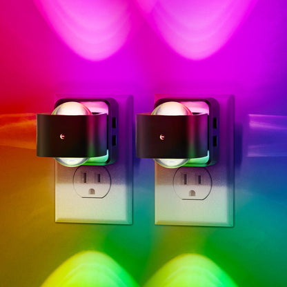 Plug-in Night Light Projector 180°Rotating