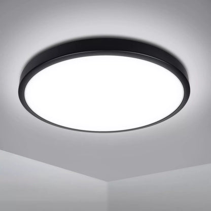 Modern Round LED Ceiling Light – 12W/18W. Waterproof. 6500K