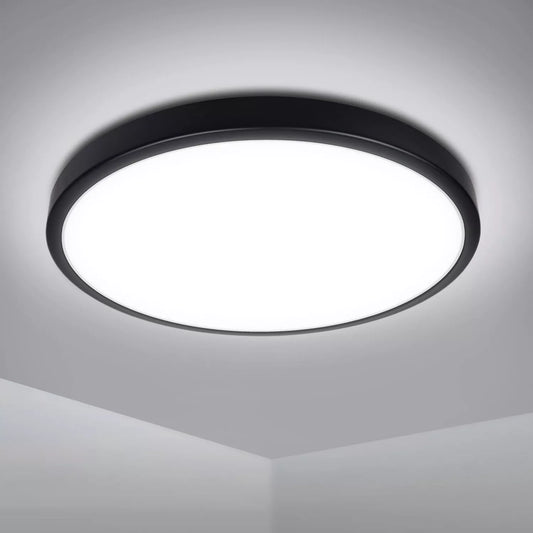 Modern Round LED Ceiling Light – 12W/18W. Waterproof. 6500K