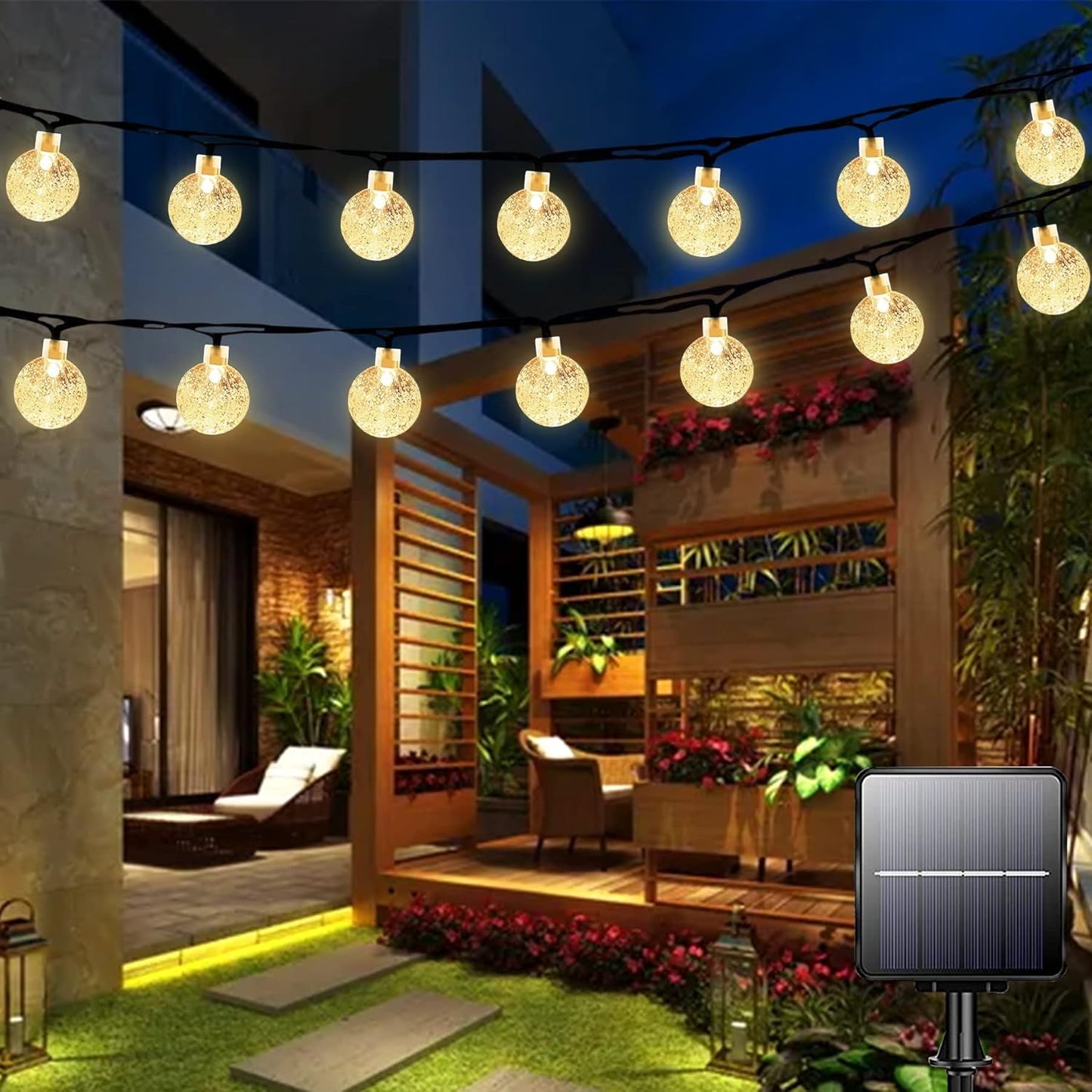 Solar Garden Fairy Lights