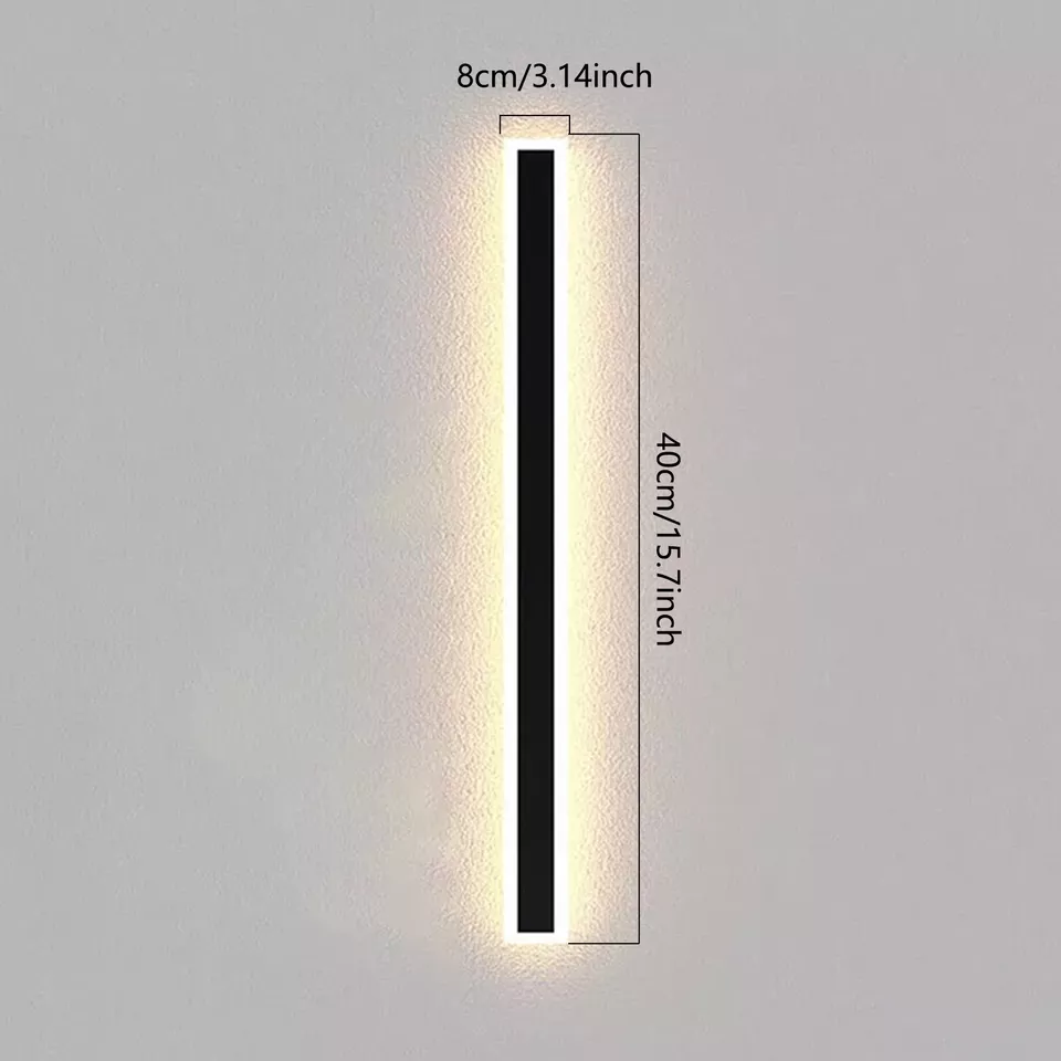 Modern Waterproof LED Wall Light – Indoor & Outdoor