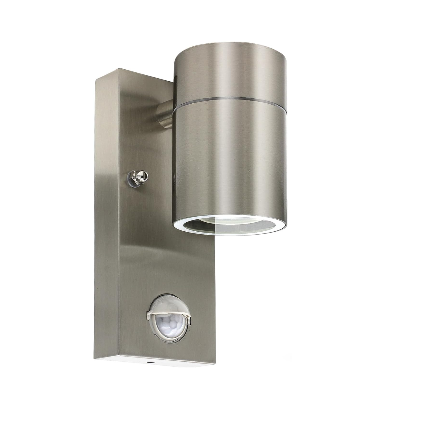 Outdoor Motion Sensor Wall Light – Stainless Steel IP44 GU10 Downward Facing Exterior Light