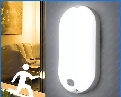 LED PIR Motion Sensor Outdoor Wall Light – Waterproof Security Lamp
