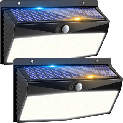 2-Pack Solar Motion Sensor Lights