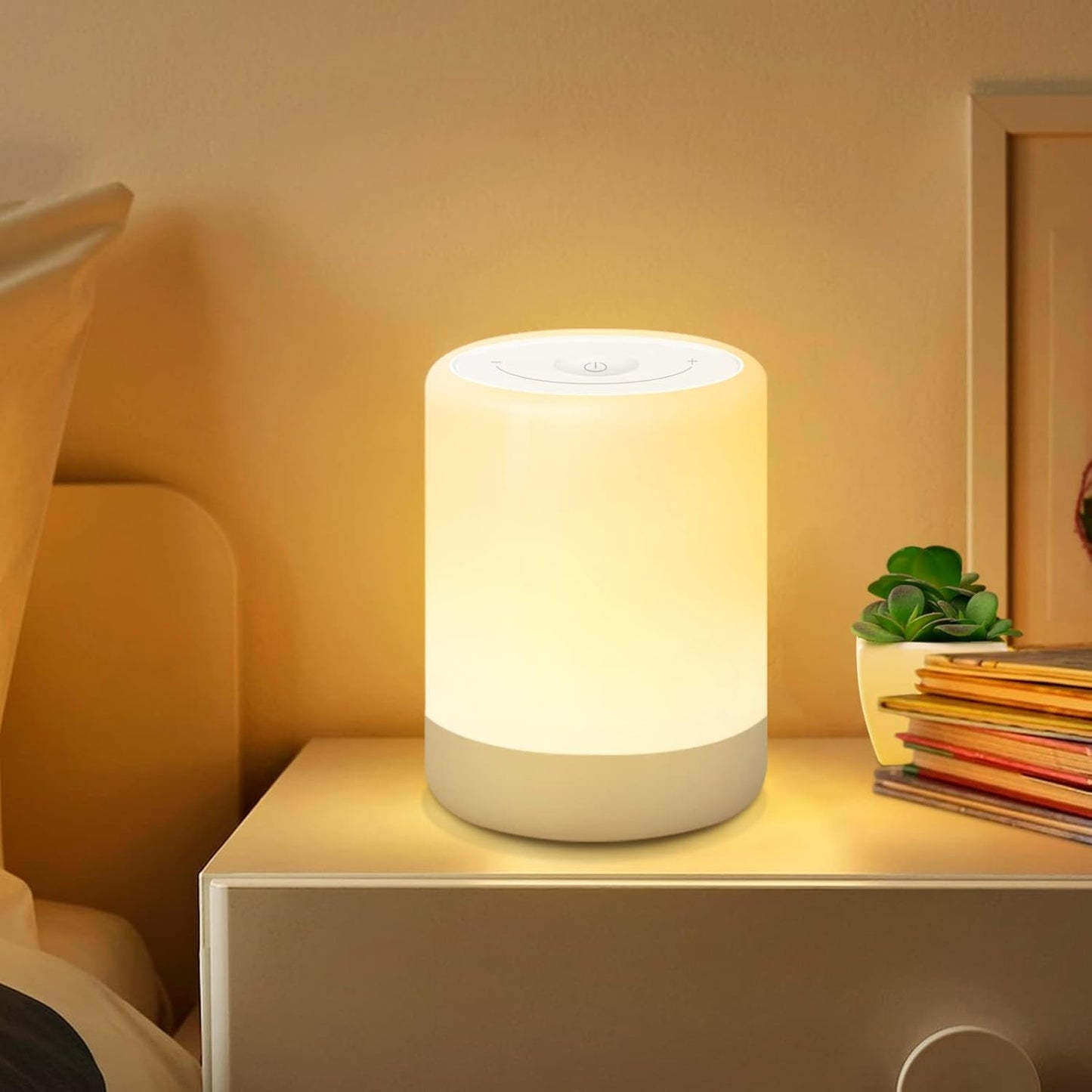 Rechargeable Touch RGB Night Light for Kids & Bedroom