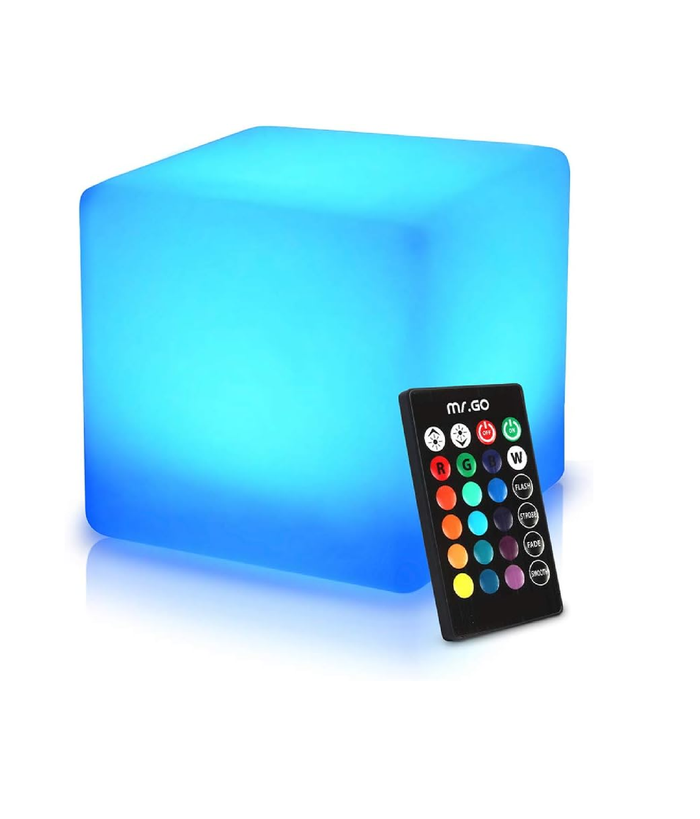 16 Waterproof Color Changing LED Cube Stool Lamp