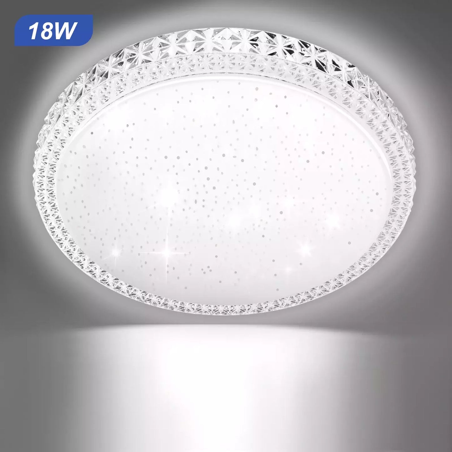 Modern Cool White LED Round Ceiling Light