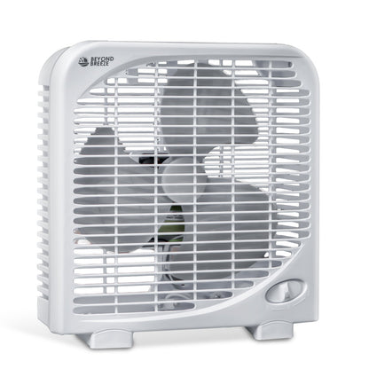 Portable Desktop 9 inch Box Fan with Strong Airflow