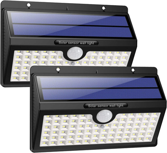 2 Pack Solar Motion Sensor Light