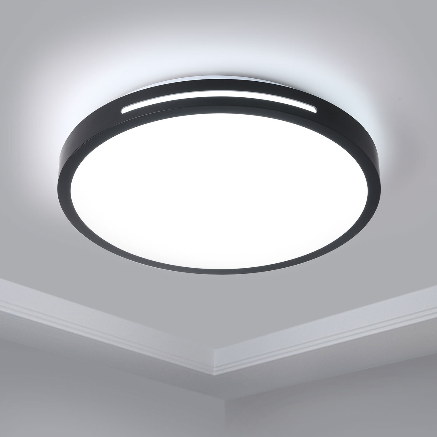 Modern Round LED Ceiling Light – 12W/18W. Cool White