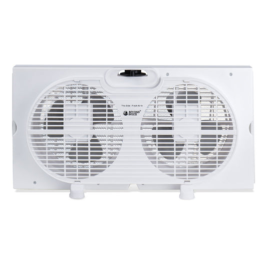 Expandable Dual Window Fan with Adjustable Airflow