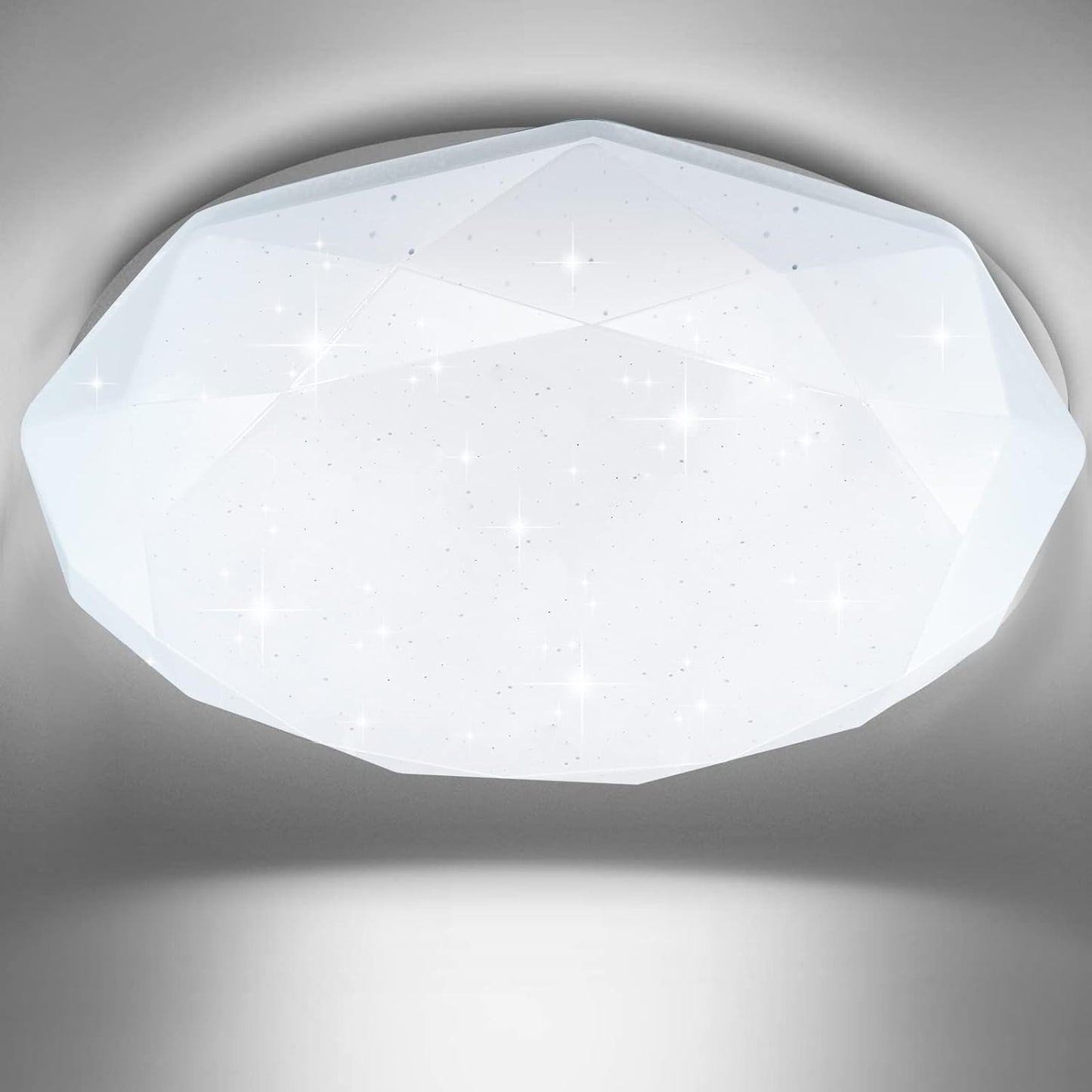 Clerance Sale - 18W Diamond Style flush LED Ceiling Light