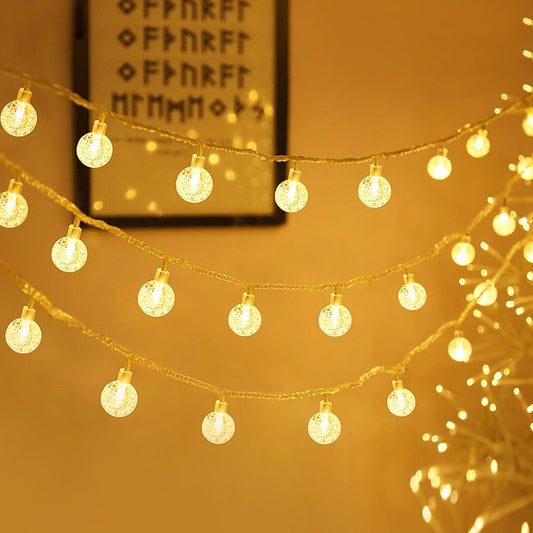 100 LED Globe Fairy Lights – USB & Battery Operated