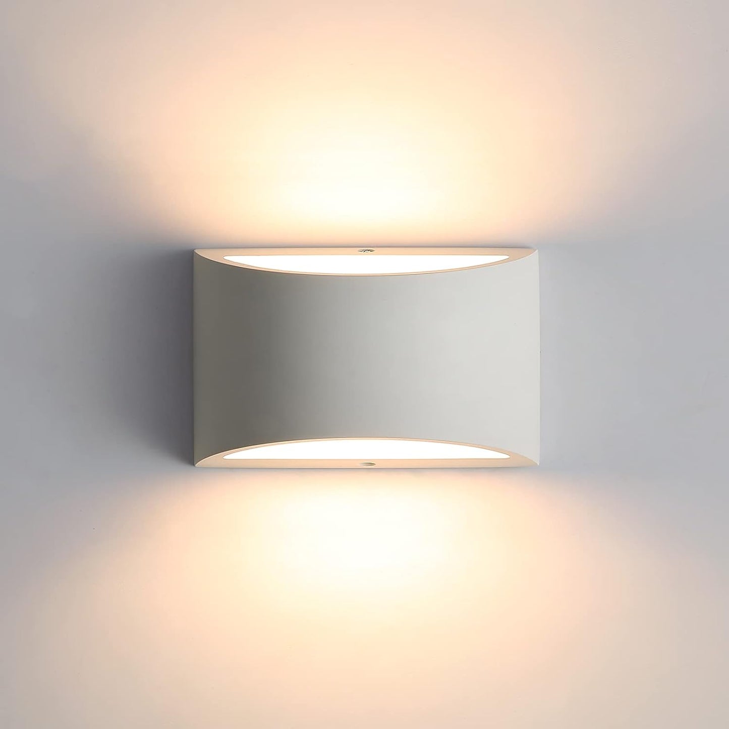 Modern LED Plaster Wall Light with G9 Bulb Included