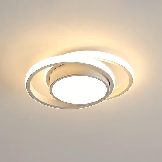 Modern LED Ceiling Lights 32W 2350lm. Warm White 3000K. Round Ceiling Lighting for Bedroom Hallway Balcony Corridor