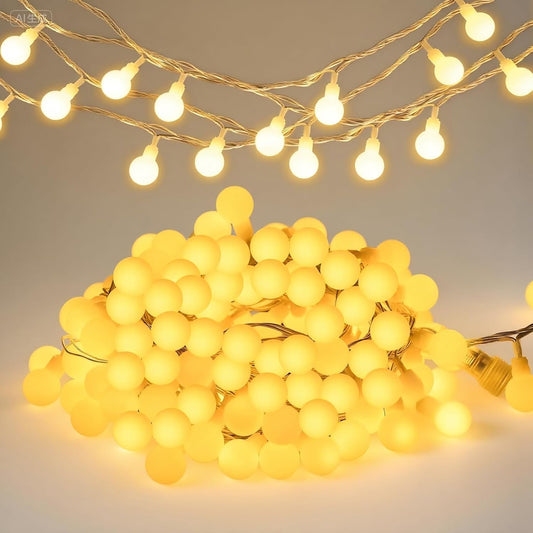 Outdoor Globe Fairy Lights 33ft