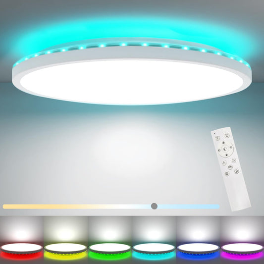 30CM LED Ceiling Light with Remote & RGB Backlight