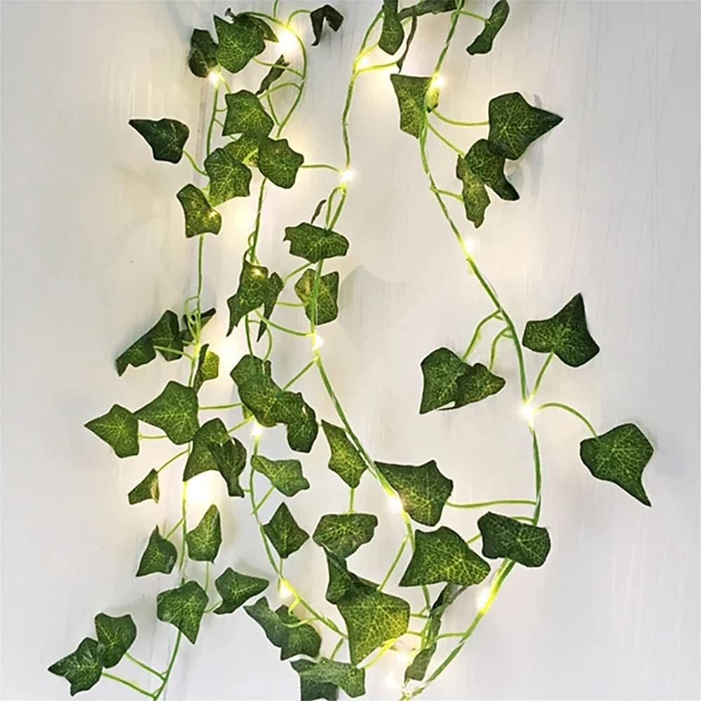 2M 20 LED Battery Operated Ivy Vine Fairy Lights