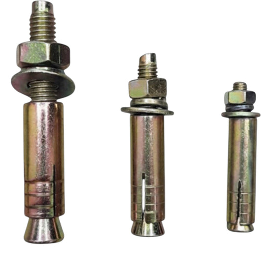1 x 7.8 Inches Dyna Bolt Sleeve Anchor Tetanize