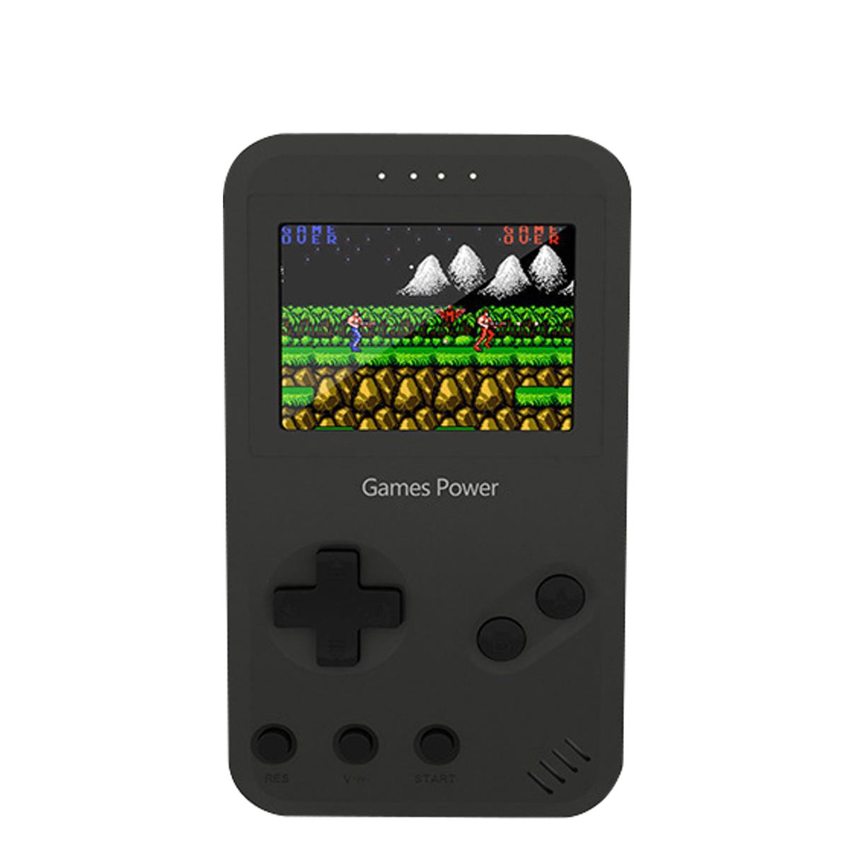 XANES GP1 8000mAh Games Power USB Output Power Bank & HD Color Screen Entertaining 99 Classical Games Machine Player