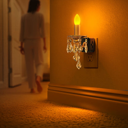 Plug-in Night Light Flameless Candle Style