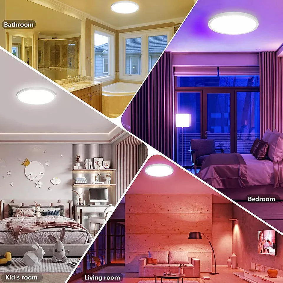 RGB Backlight LED Flush Ceiling Light