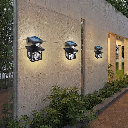 Solar Wall Light Outdoor. IP65 Waterproof  Wall Light PIR Motion Sensor