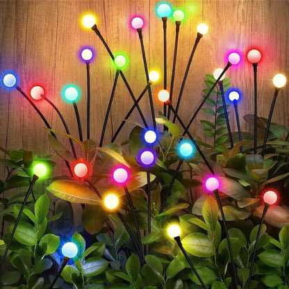 Lampe luciole solaire 10 LED