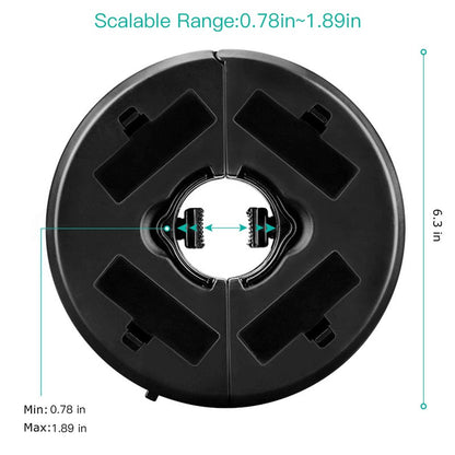 12W Rechargeable Cordless Camping Umbrella Lights