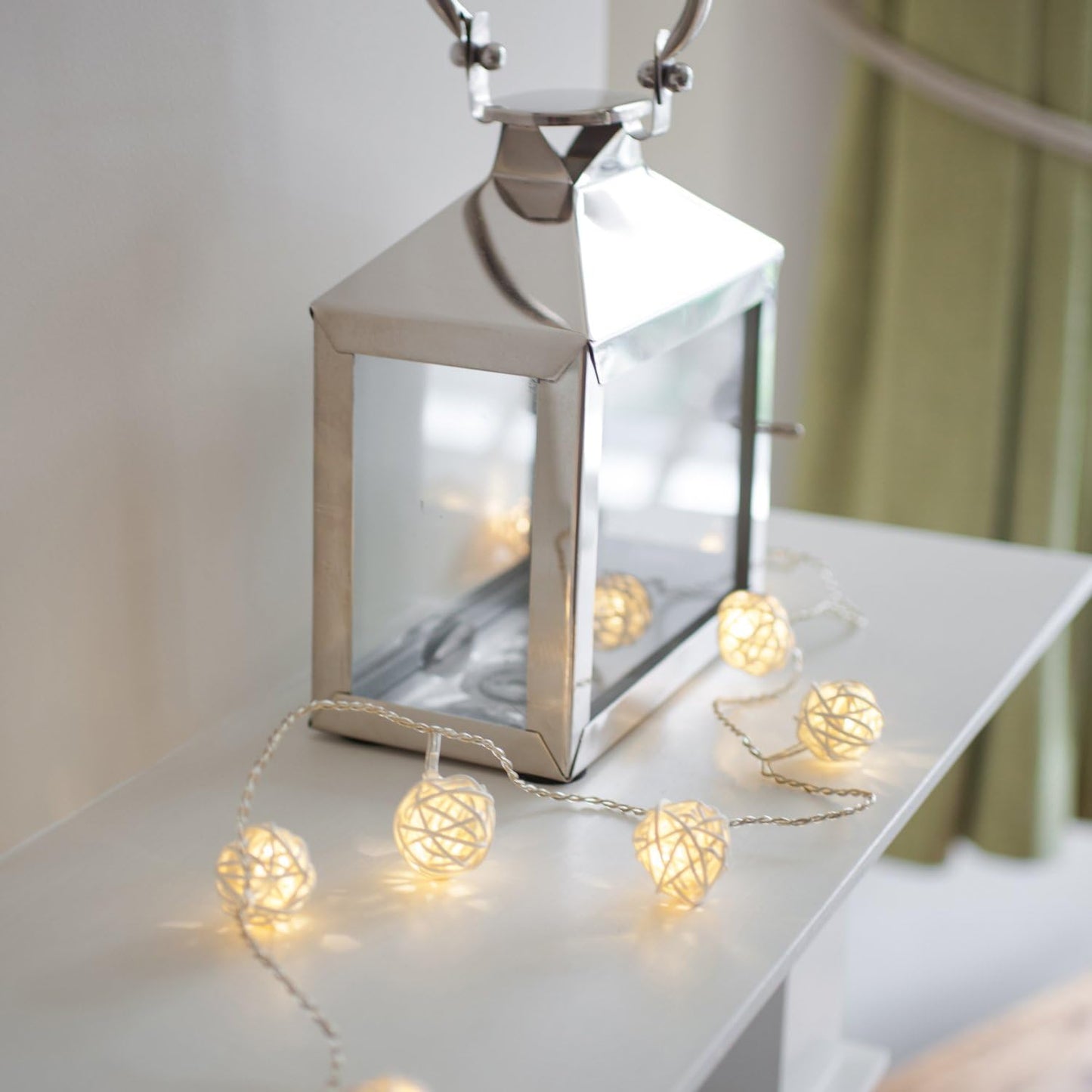 Clerance Sale - Rattan Ball Fairy Lights