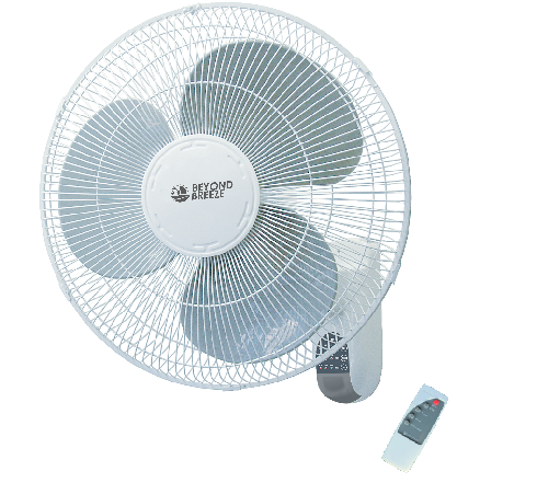 Wall Mount Oscillating Fan with Remote Control